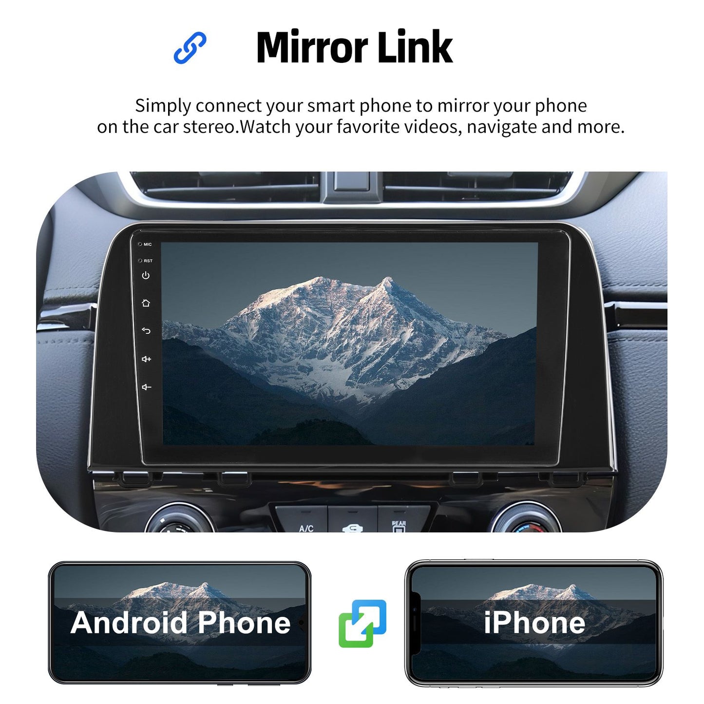 Para Honda CRV CR-V 2017-2021 CarPlay Android 14.0 Aparelho de Som Automotivo Rádio GPS Navegação Bluetooth WiFi 2+32GB Unidade Principal SWC ASP FM/RDS