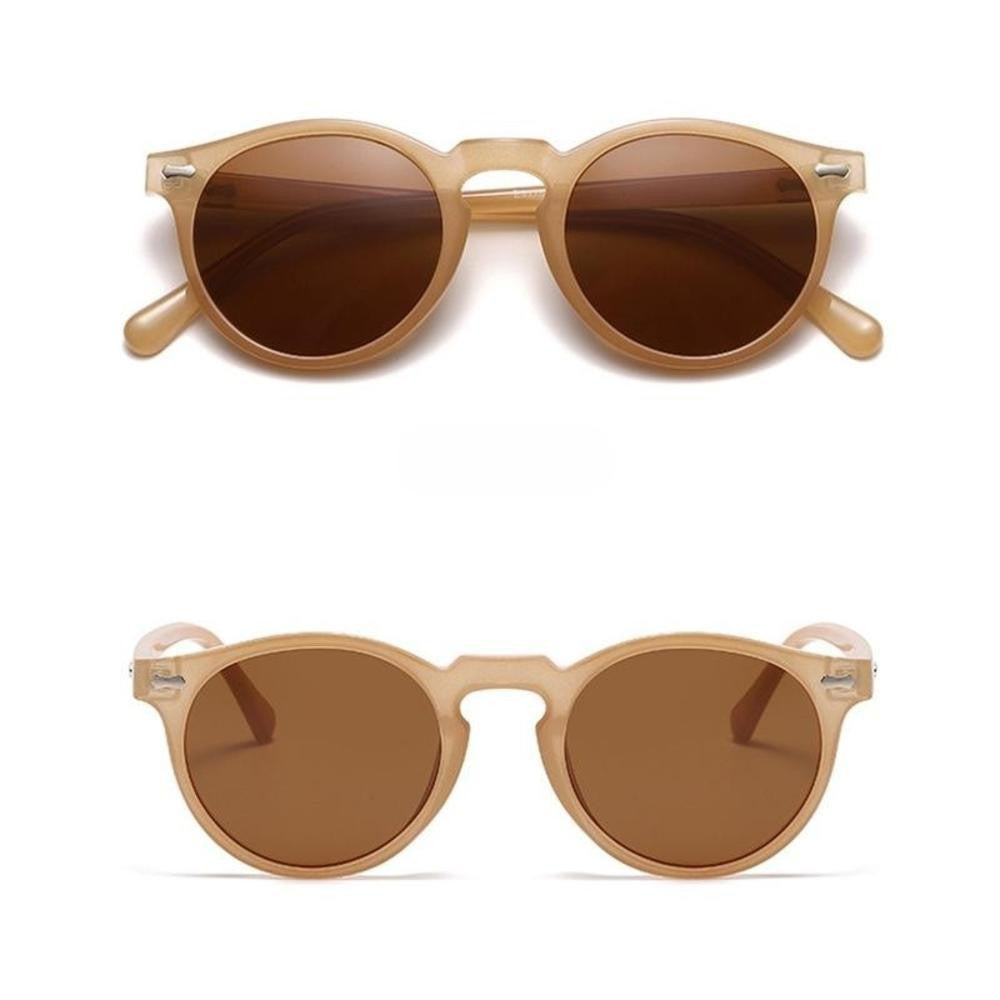 2024 Polarized Sunglasses Men Women Brand Designer Retro Round Sun Glasses Vintage Male Female Goggles UV400 Oculos Gafas De Sol