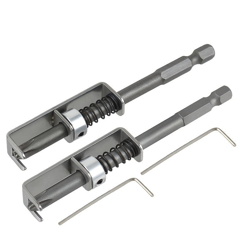 1/2 Peças Porta-Parafusos Magnético com Mola Anti-Queda Bit Ergonômico Operação com Uma Mão para Eletricistas Mecânicos Ferramentas Elétricas DIY