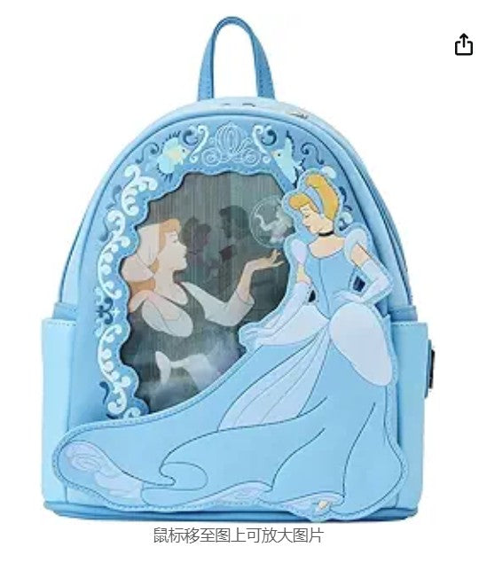 Mini Mochila Disney Loungefly Pixar Toy Story Woody Mochila Escolar Primária Bolsa de Viagem Infantil Fofa Presente de Natal