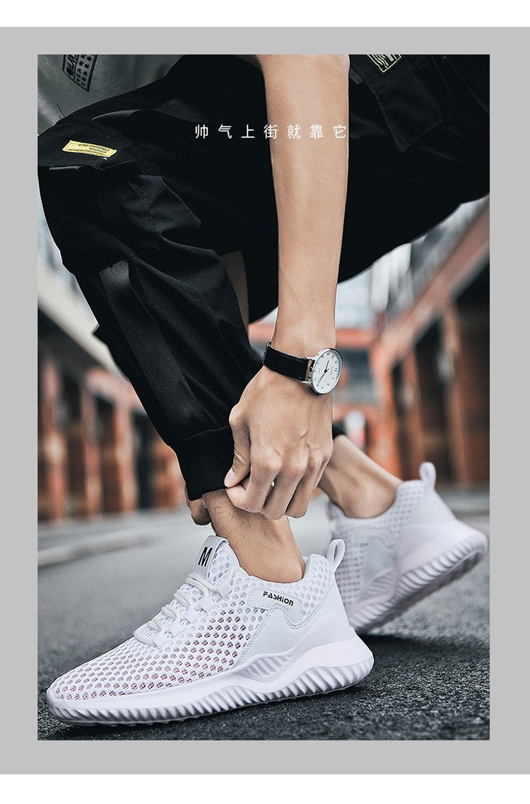 2025 Summer Men's Loafers Walking Mesh Breathable Summer Comfortable Casual Shoes Sneakers Zapatillas Hombre Men Running shoes