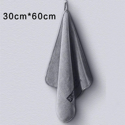 30x30/60CM Car Wash Microfiber Towel Car Cleaning Drying Cloth Hemming Car Care Cloth High-End Detailing Car Wash Towel For Auto