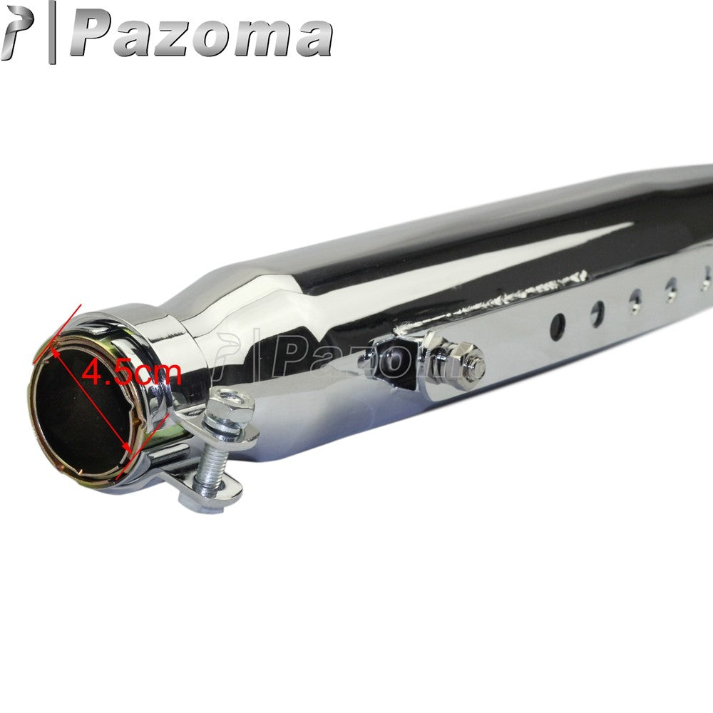 Universal Motorcycle 34-41 mm Pipe Exhaust Muffler For Harley Sportster XL1200 XL883 XS650 Softai Dyna Bobber Chopper Silenc