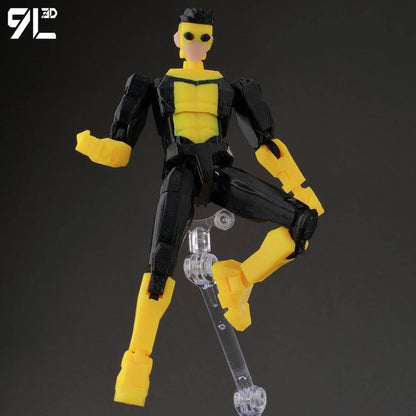 9L3D Sortudo 13 Invencível Menino Conquistador? Boneco de Ação Omni Impresso em 3D Modelo de Anime Articulado Colecionável Brinquedo Presente Fã
