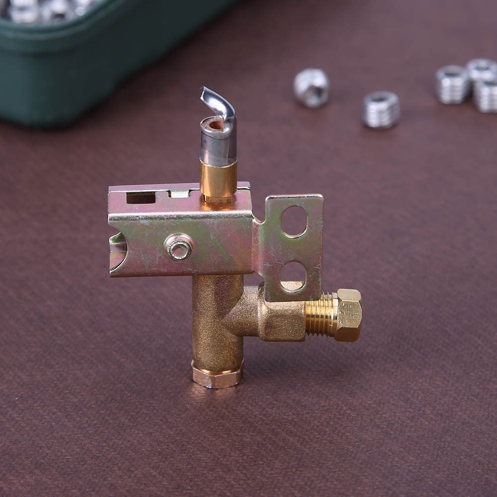 1/2/3 Hole Pilot Burner One Way Flame Stainless Steel Bracket Can Have Natural Or Lp Gas Burner For Barbecue Accessories