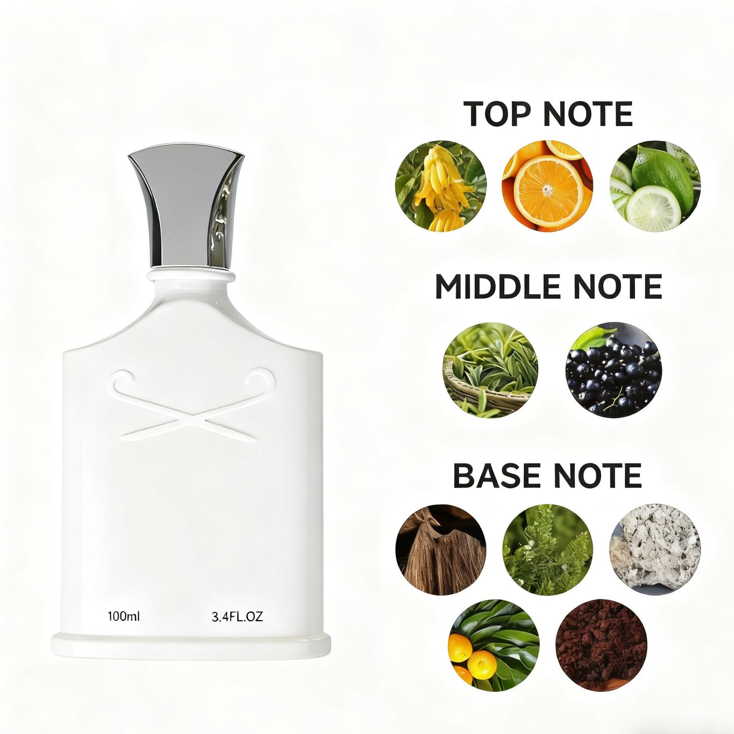 High Quality Perfumes Luxury Brand Unisex Perfume Spray 100ML Women Floral Scent Eau De Parfum Men Cologne Lasting Fragrance