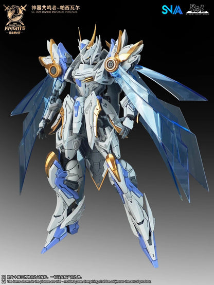 HG 1/144 SNAA SC-002 Titan Greatsword Tristan Kit de Montagem SC-009 Divine Invoker Percival The Round Table Knights Figure