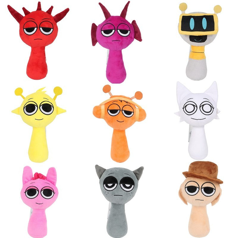 2025 Sprunki Plush Toys Horror Game Toys Cartoon Cute Soft Stuffed Pillow For Kid Birthday Christmas Gift Stuffed Children Dolls