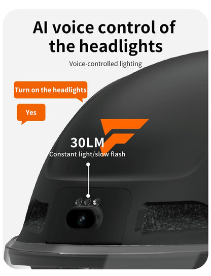 2025 Novo Capacete de Moto Inteligente com Câmera e Fone de Ouvido Bluetooth Meio Capacete Masculino Cascos Para Moto Quatro Estações DOT