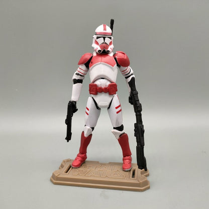 Lote de 3 Bonecos Soltos Star Wars Elite Force 501st 442nd Shadow Utapau Gree Shock Battalion Trooper 3.75" Coleção
