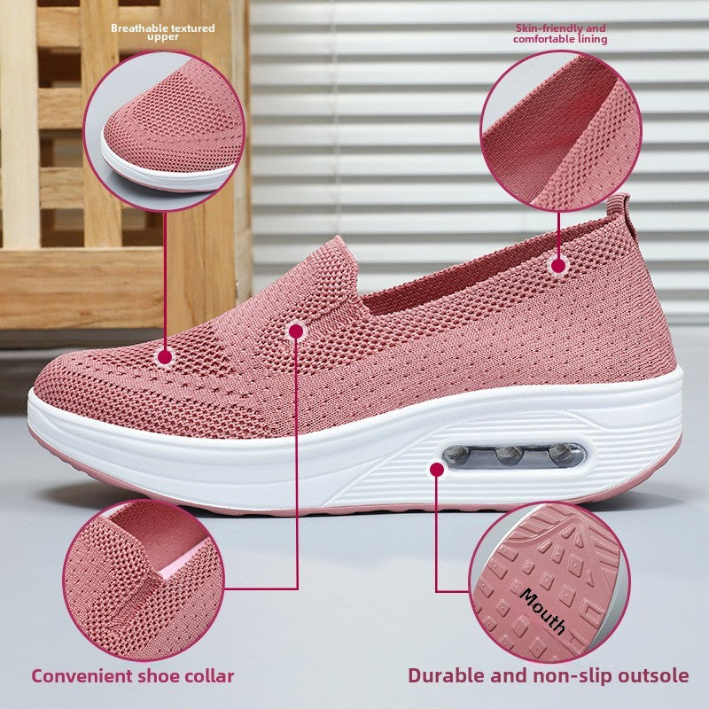 Comfort Women'S Summer Sneakers Mesh Fabric Casual Sneaker Cheap Shoes Clearance Free Shipping Non-Slip Women'S Shoes