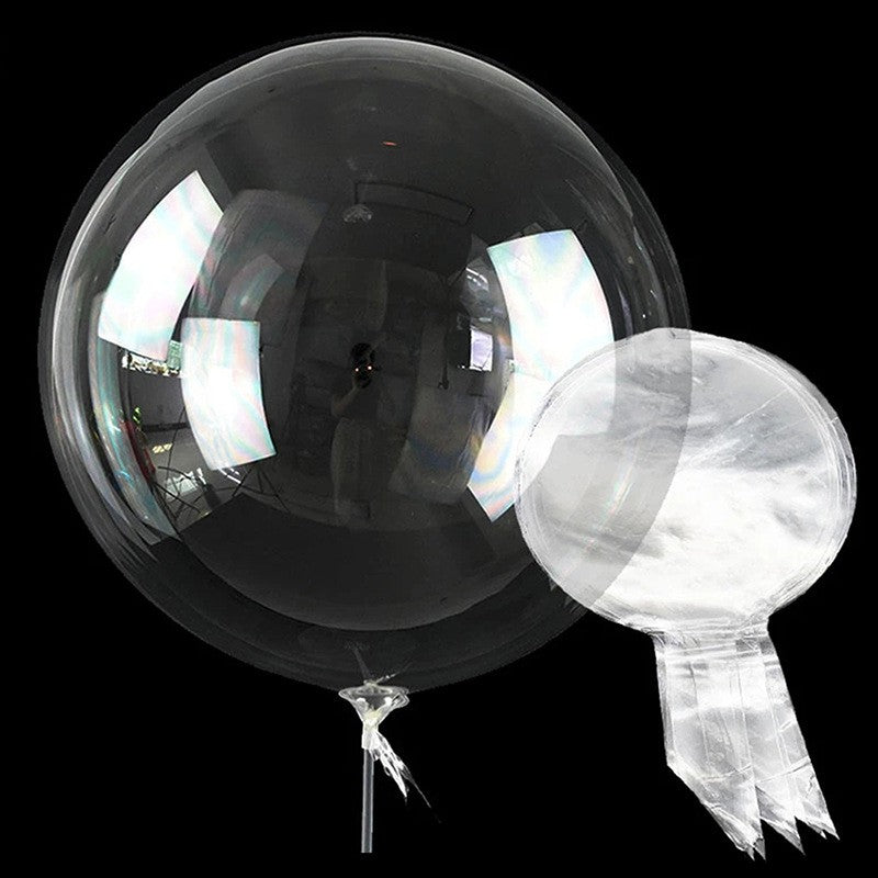 12/20/24/36inch Transparent Bobo Balloons DIY Wedding Birthday Party Decoration Can Be Filled PVC Bubble Balloon