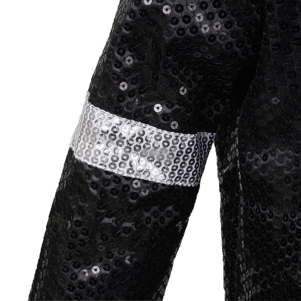 Halloween Coplay outfit for Show Performance Party Michael Jackson Celebrity Birthday Carnival Billie Jean Pop Star MJ costume