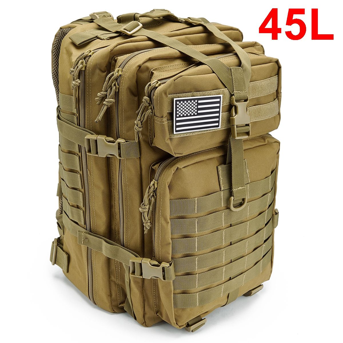 30/45L Man Tactical Backpacks HkingTraveling Bags Survival Outdoor 3P Assault Pack EDC Molle Pack For Trekking Hunting Bag