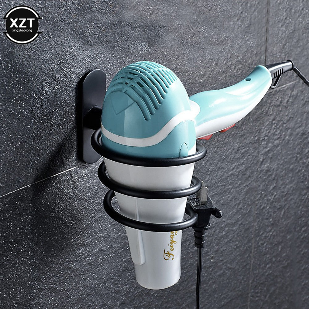 Suporte Organizador de Secador de Cabelo de Alumínio para Banheiro, Suporte de Secador de Cabelo e Chapinha, Prateleiras de Parede, Acessórios para Secador