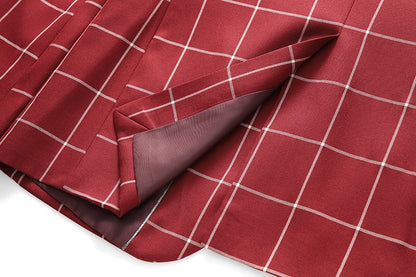 Single Breasted Plaid Suit Men's Clothing Fashion Simple Men Business Social Wedding Party Tuxedo Dress Blazers Jacket