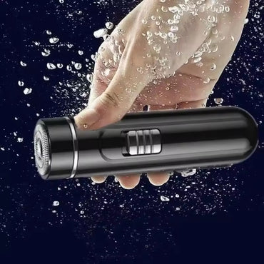 Compact and Convenient Men's Electric Shaver - USB Rechargeable, Wet & Wet, One Touch - Great for Home, Car and Travel!
