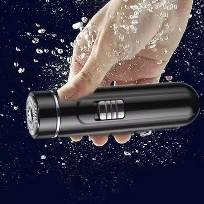 Compact and Convenient Men's Electric Shaver - USB Rechargeable, Wet & Wet, One Touch - Great for Home, Car and Travel!