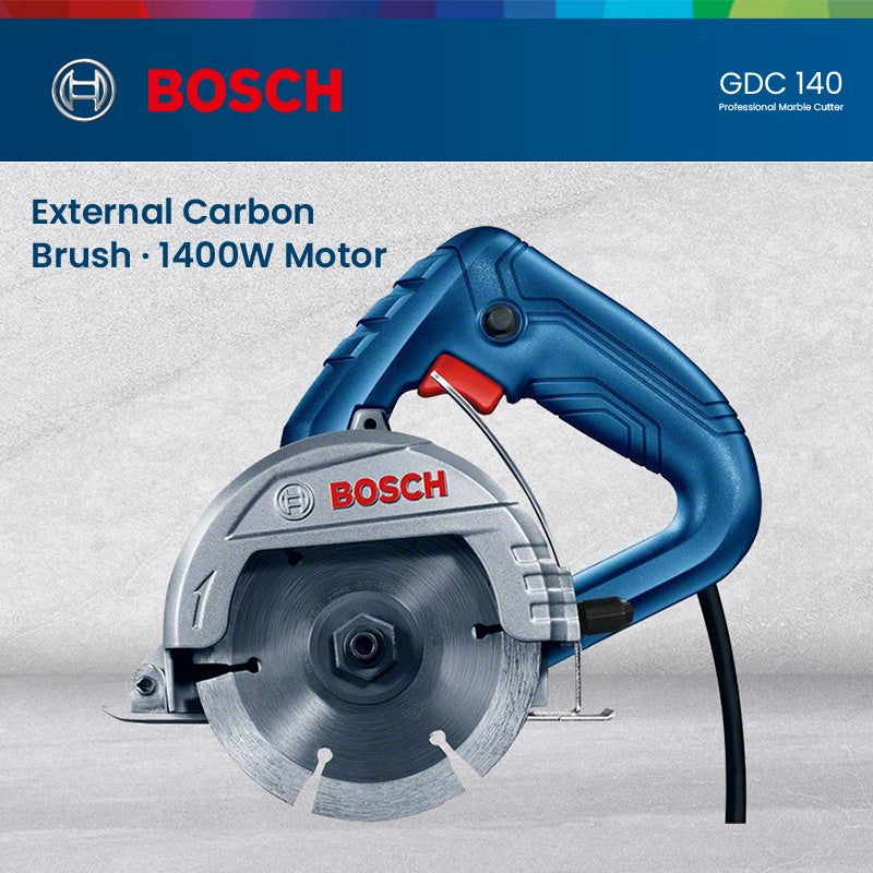 Serra de Mármore Bosch GDC 140 GDM 13-34 Profissional Serra Circular Elétrica Portátil Fabricação Precisa Sem Costura