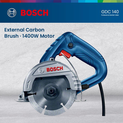 Serra de Mármore Bosch GDC 140 GDM 13-34 Profissional Serra Circular Elétrica Portátil Fabricação Precisa Sem Costura