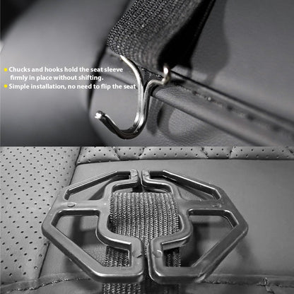 New Front Car Seat Cover PU Leather Cars Seat Cushion Automobiles Seat Protector Universal Car Chair Pad Mat Auto Accessories