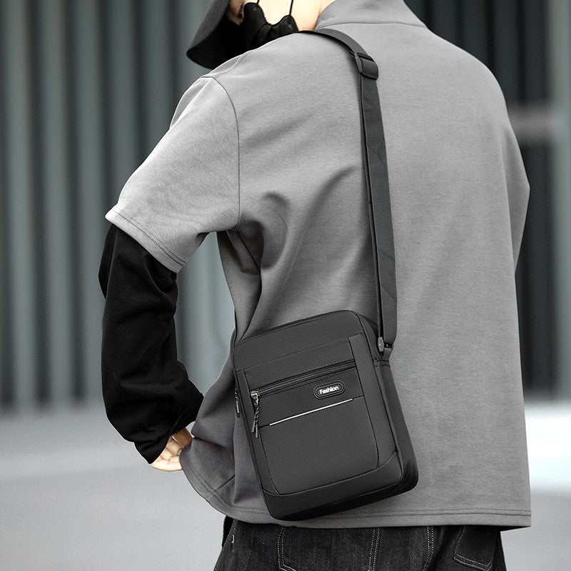 Versatile Oxford Crossbody Bag - Men's Business Casual Sling for Daily Commuting Essentials