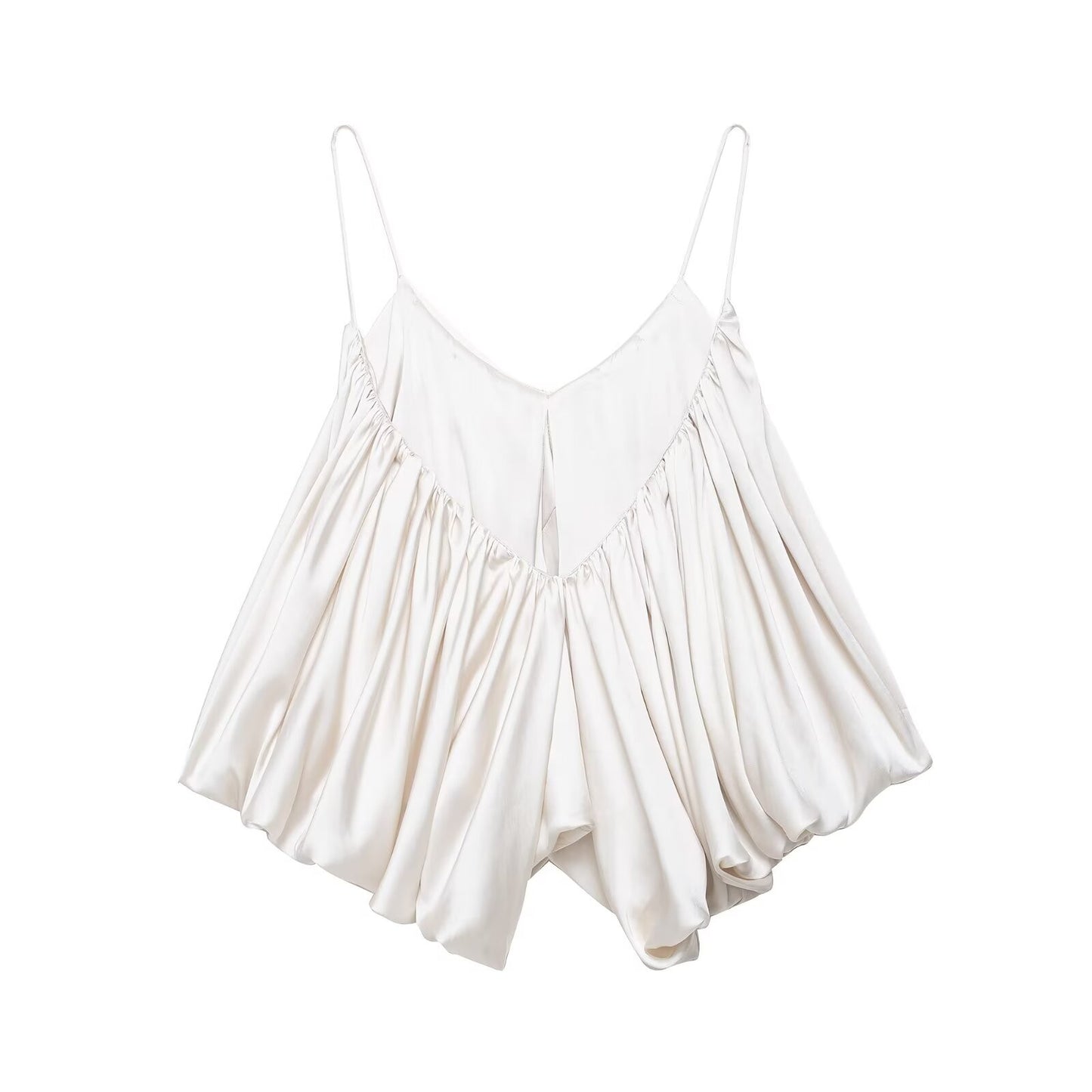 HH Women New Fashion Solid Belt Wrinkles Decorate Casual Loose Trousers Female Chic Zipper Side Pocket Slim Wide Leg Pants