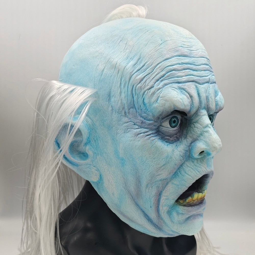 Scary Horror Monster Ghost Face Mask For Halloween Costume Party Cosplay Head Cover Haunted House Mischief Prop