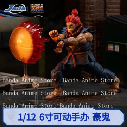 Jada Toys Street Fighter 2 Gouki M Bison  E Honda Action Figure Genuine Figurines PVC Collection Boxer Balrog Game Toy Gift