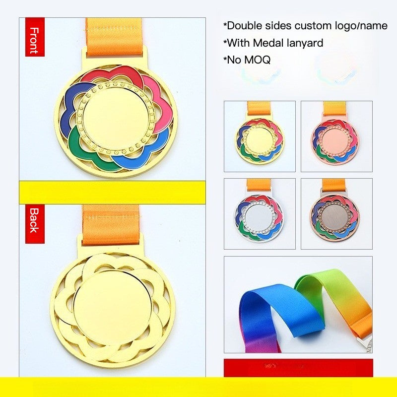 Customized Logo/Namehonor Medal kindergarten award plate award plate, medal and badge production for sports
