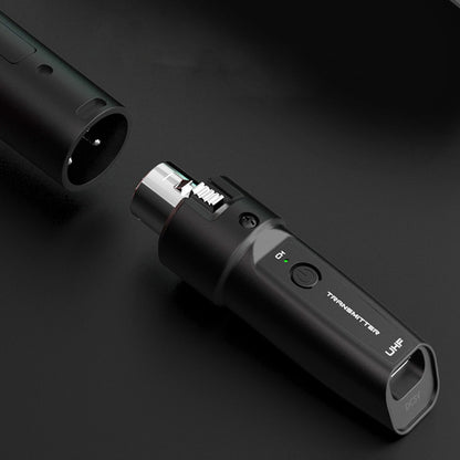 Conversor de Microfone Sem Fio XLR Recarregável Transmissor e Receptor Microfones para Mesa de Áudio Microfone Dinâmico Guitarra Elétrica