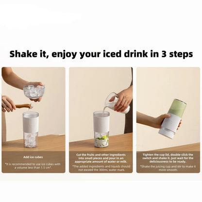 Espremedor Portátil XIAOMI MIJIA Mixer 2 Elétrico Mini Liquidificador Frutas Legumes Gelo Triturado Rápido Processador de Alimentos de Cozinha -CN