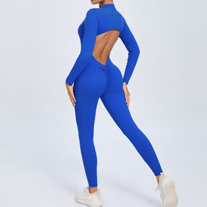 Summer Yoga Clothes Suit Workout Sports Set Women Bodysuits Gym Set Women Training Siamese Fitness Jumpsuit Female Sportswear