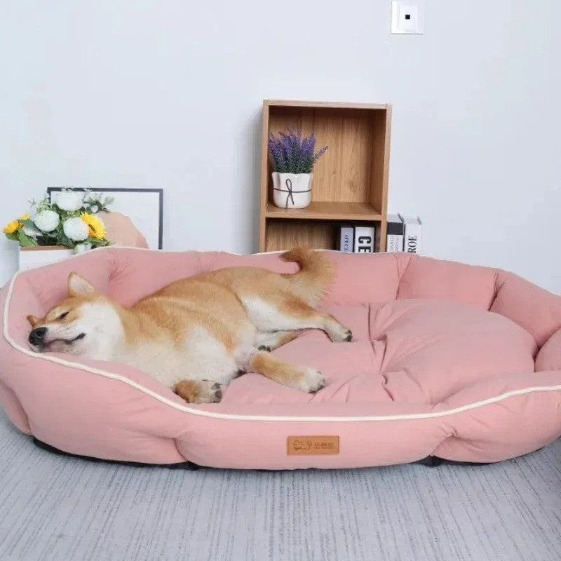 Winter Dog Sofa Big Bed Pets Dogs Accessories Small Breeds Accessory Bedding Pet Supplies Cushions Mat Bad Blanket Cushion