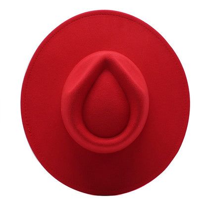 Chapéu Fedora Feminino Moderno Formal de Casamento Decoração Preto Verde Branco Panamá Boné Outono Inverno Luxo Masculino Cartola Fedoras Gorra