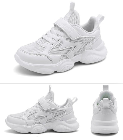 Kids Sports Shoes Children Casual Running Shoes for Boys Girls Mesh Breathable Fashion Sneakers Spring Summer Anti-skid Soft kid