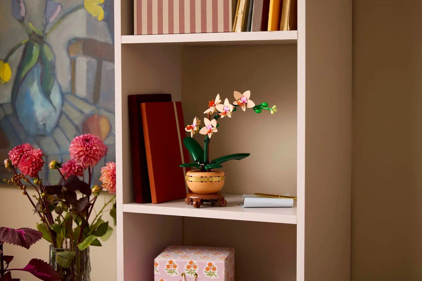 Peças de Lego, buquê de flores Yalan clássico, blocos de construção, plantas de bonsai, blocos de montar, brinquedos românticos DIY para casa, presente infantil