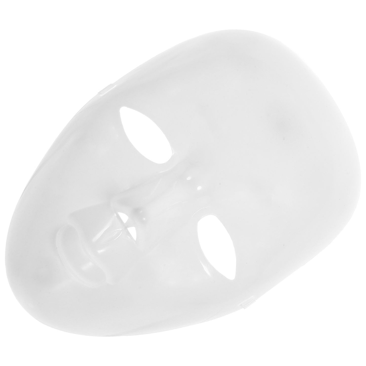 DIY Mask Blank Unpainted White Plastic Face Mask for Decorating Craft Projects Masquerade Ball Party Carnival Photo Booth Props