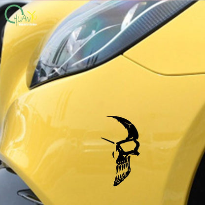 Adesivo Personalizado Harley 883 Moto Diabo Tendência Marvel Justiceiro Tanque de Combustível Moto Adesivo Refletivo