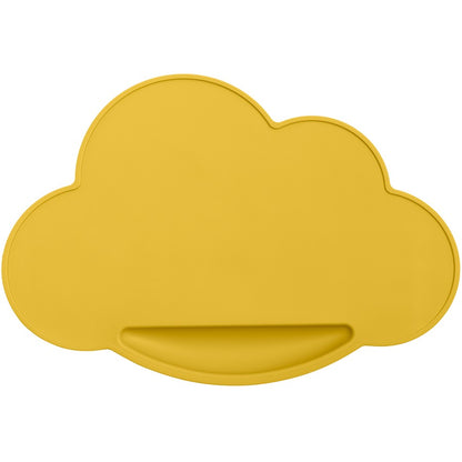1pc Silicone Cloud Shape Baby Placemat Portable Placemat For Feeding Dishes Plate Kids Non-slip Plate Mat Children's Tableware