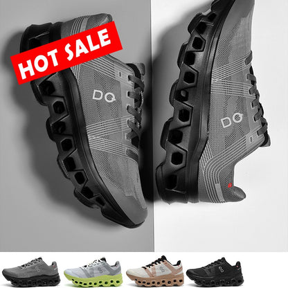 Tênis casuais com amortecimento, calçado de corrida, jogging, maratona, masculino, esportivo, respirável, leve, confortável, antiderrapante, lazer.