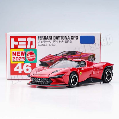 TOMICA 1:64 Ferrari Series Die-cast Alloy Car Model Toys Colecionáveis Presente de Feriado, Ferrari SP3, F50, F355, 365 GTS4 Carros em Miniatura