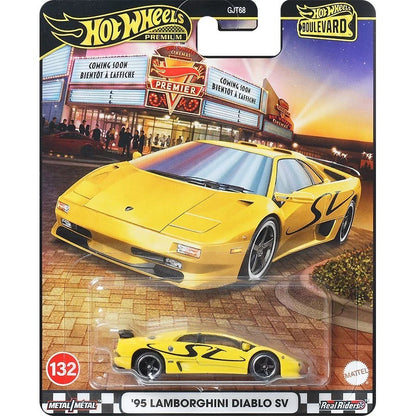 2025 Hot Wheels Car Model Boulevard 27 Series Benz 500 SLC Mitsubishi Nissan Coleção Carros de Liga Leve Modelo Enfeite Presentes de Aniversário