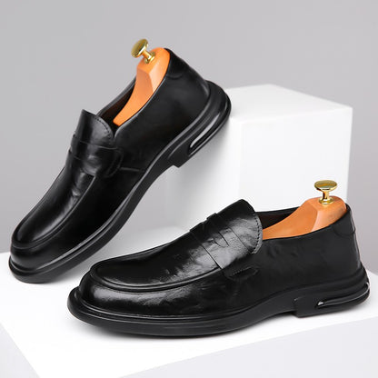 High Quality Fashionable Loafers Leather Men Business Formal Casual Leather Shoes Spring Men Soft and Comfortable Leather Shoes