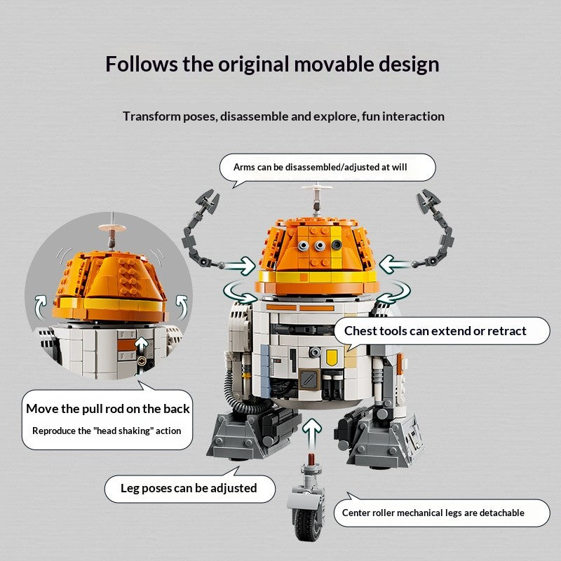 LEGO Star Wars 75416 Brinquedo de Construção Astronauta para Meninos, Presente de Aniversário e Natal