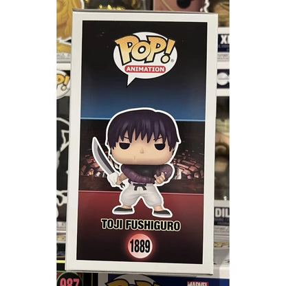 Toji Fushiguro Action Figure Jujutsu Kaisen Series Funko Pop Anime Glow Chase Limited Edition Model Collect Original Toys Gifts