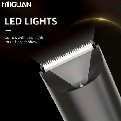 Men's body trimmer, electric shaver, electric inguinal and hair trimmer, ceramic blade male hygiene shaver trimmer