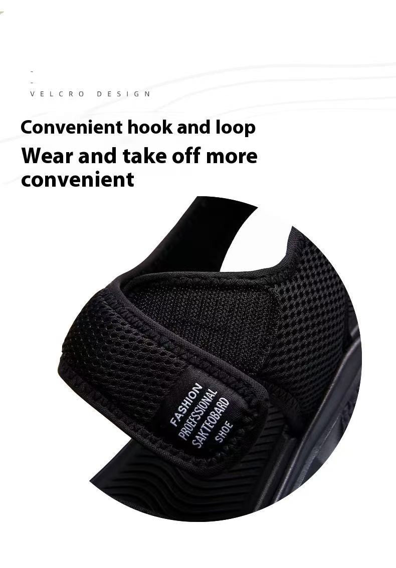 A Pair of Summer Non-Slip Men's Sandals, Casual Outdoor Soft-Soled Business Beach Shoes, Simple and Versatile Men's Shoes