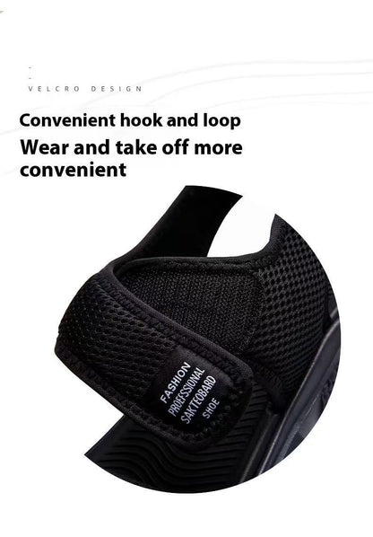 A Pair of Summer Non-Slip Men's Sandals, Casual Outdoor Soft-Soled Business Beach Shoes, Simple and Versatile Men's Shoes