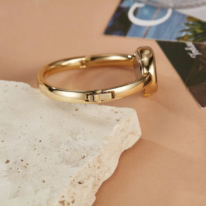 Fashionable Luxury Elegant ladies' Bracelet Watch Roman Numeral Oval Waterproof Women's Quartz Watch reloj ???? ??????? ????????